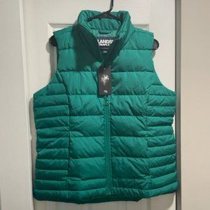 Lands' End Women's Down Puffer Vest